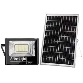 Lámpara Solar De 500w Con Panel Solar y Control Remoto GD-759